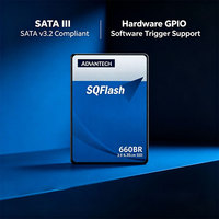 Advantech Industrial SSD SATA de 2.5 Pulgadas SQF-S25 660BR con Funciones de Respaldo, Restauración, GPIO, LDPC, RAID y ECC para Sistemas Embebidos IPC