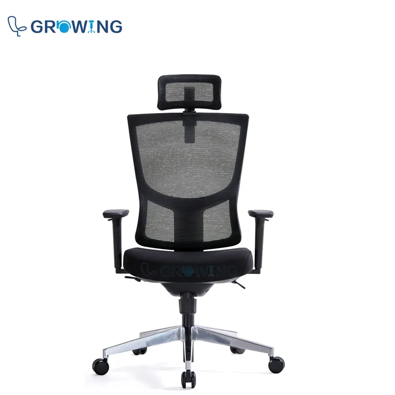 Wholesale High back office mesh ergonomic chair with headrest