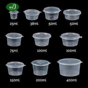 Vvg tái sử dụng 4oz 100ml BPA Miễn Phí gia vị ly dùng một lần Jello bức ảnh container nhỏ ngâm nước sốt ly - Product Image 6
