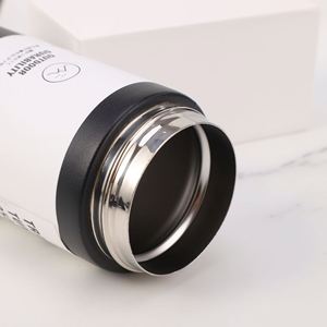 500ml Customized Portable 2 in 1 Lid Stainless Steel Japanese Vacuum Tea <b>Coffee</b> Mug Gift <b>Bottle</b> Travel Tumbler With Handle - Product Image 3