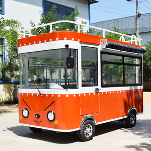 Kiosco de cocina de comida rápida para caravana retro personalizado para catering al aire libre, concesión de coche, camión de comida, remolque, helado, panadería - Product Image 1
