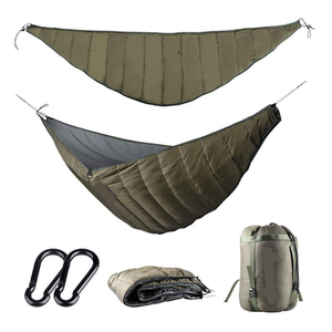 Hamac <span class=keywords><strong>de</strong></span> camping portable pour l'hiver, <span class=keywords><strong>grand</strong></span> espace, loisirs en plein air, <span class=keywords><strong>sac</strong></span> <span class=keywords><strong>de</strong></span> <span class=keywords><strong>couchage</strong></span>, couette légère et chaude, nylon, 1-2 personnes, toutes saisons - Product Image 3