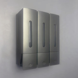 <span class=keywords><strong>Dispensador</strong></span> <span class=keywords><strong>de</strong></span> Jabón <span class=keywords><strong>de</strong></span> Pared <span class=keywords><strong>de</strong></span> Plástico ABS con Tres Cabezas, para Gel <span class=keywords><strong>de</strong></span> Ducha, Desinfectante <span class=keywords><strong>de</strong></span> Manos, para Baño y Hotel, en Oferta - Product Image 6