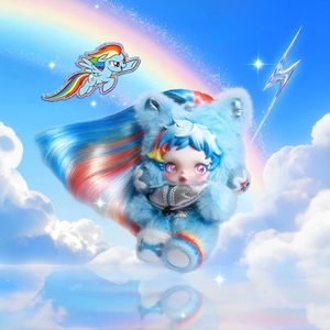 Nouveauté 2026 100% Authentique POP MART SKULLPANDA Série My Little Ponys Peluche Boîte Mystère Pendentif Peluche Boîte Surprise - Product Image 3