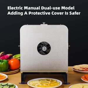 बहुक्रियाशील डिजाइन सूखे फल काटने की मशीन में छोटे क्यूब्स खाद्य फल स्लिसर काटने की मशीन - Product Image 4