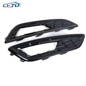 Leju กระจังหน้าไฟตัดหมอกสไตล์รังผึ้งกระจังหน้าไฟตัดหมอกสีดำมันวาวสำหรับ Ford <span class=keywords><strong>Focus</strong></span> กีฬา S <span class=keywords><strong>SE</strong></span> <span class=keywords><strong>2015</strong></span> 2016 2018 2017 - Product Image 2