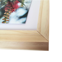 Cadres photo en bois naturel 6x8 pouces, en plexiglas écologique, pour table ou mur, décoration pour la maison ou le bureau