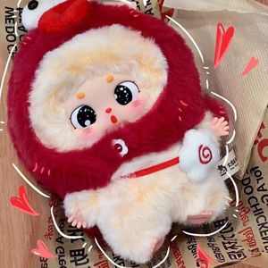 100% Original 8 unids/set bebé tres nuevos IP qué debo comer hoy vinilo muñecos de peluche caja ciega encantadores llaveros colgantes decorativos - Product Image 1