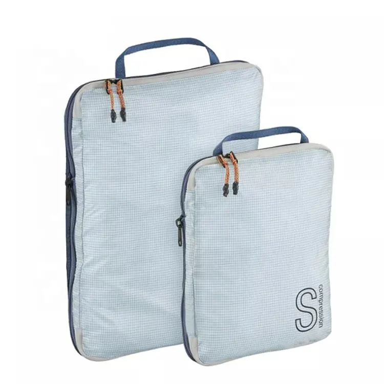 Compression Packing Cubes Travel Bag Luggage Custom Logo Clothes Organizers Travel Convenience Customer Logo Customized Xiamen