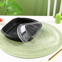 Boîte à lunch Bento réutilisable en plastique pour enfants et enfants Pp Récipient alimentaire jetable au micro-ondes Boîte à lunch en plastique