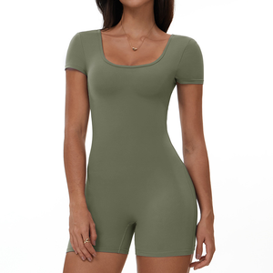 <span class=keywords><strong>Pantaloncini</strong></span> da Yoga a Maniche Corte da Donna, <span class=keywords><strong>Aderenti</strong></span>, Effetto Nuvola, per Danza, Allenamento, Fitness, Corsa, <span class=keywords><strong>Sportivi</strong></span>, in Tessuto SMART - Product Image 2