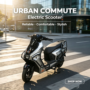 Moto sportive 2000W 72V Batterie au lithium Autonomie 200km Vitesse 80km/h Pneu 90/80-12 - Product Image 1