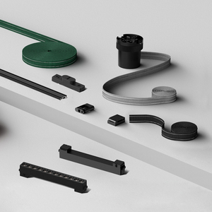 Trong nhà DC24V DC48V LED từ theo dõi hệ thống ánh sáng <span class=keywords><strong>Flex</strong></span> dệt Vành Đai LED Đèn linh hoạt từ theo dõi ánh sáng cho chiếu sáng - Product Image 6