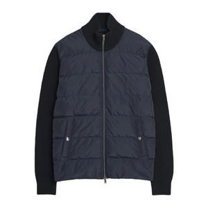 Veste bomber d'hiver hybride de haute qualité pour hommes, imperméable, coupe-vent, chaude, col montant, service OEM, fabrication directe, conception de logo sur le devant - Product Image 6