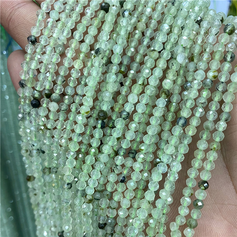 Natural Multi-Color Cut Round Cubic Scattered Bead Gemstone Stone Beads for Jewelry Making for Necklaces Bracelets Earrings