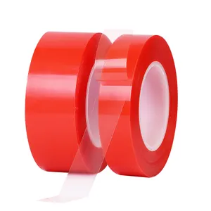 2024 Red Line Double-Sided Tape Strong Adhesive Permanent Double Sided Tape