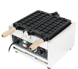 Preço de fábrica Takoyaki Polvo Bolas Grill Pan Espeto Elétrico Waffle Em Uma Máquina De Fabricante De Vara