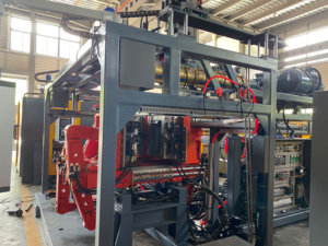 Fabricants de machines automatiques de fabrication de fûts en <span class=keywords><strong>plastique</strong></span> de 60 <span class=keywords><strong>litres</strong></span> de qualité supérieure, machines d'extrusion-soufflage automatiques - Product Image 4