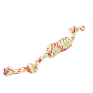 Jouets à mâcher pour chien en corde de coton durable, jouet pour animaux de compagnie, style simple MQMS63 - Product Image 5