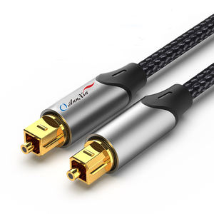 Cable de audio óptico digital Toslink <span class=keywords><strong>SPDIF</strong></span> Cable coaxial 1m 2M para amplificadores Blu-ray Xbox 360 Cable de fibra de barra de sonido - Product Image 1
