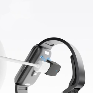 Adaptateur de charge magnétique pour Samsung <span class=keywords><strong>Galaxy</strong></span> <span class=keywords><strong>Fit</strong></span> 3 SM-R39 USB-C vers <span class=keywords><strong>chargeur</strong></span> de montre connectée avec indicateur LED et protection contre la surcharge - Product Image 3