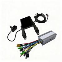 Controlador de CC sin escobillas de 36V/48V/60V 800W/1000W con juego de controlador de pantalla Lcd a Color con espectáculo de velocidad para bicicleta eléctrica Scooter