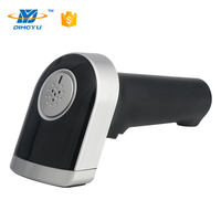 Escáner de Códigos de Barras 2D y Lector de Códigos QR Inalámbrico 2.4g BT con Base de Carga, Sensor CMOS, Garantía de 1 Año, DY SCAN OEM ODM