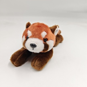 Peluche di Alta Qualità a Forma di Procione o <span class=keywords><strong>Volpe</strong></span>, Colori Vivaci, Peluche Lungo per Abbracciare, Decorazione con Imbottitura in Cotone PP per Occasioni di Compleanno - Product Image 1