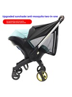 Pare-soleil pour poussette Doona, auvent pliable à 360 degrés, protection contre le soleil et les moustiques, accessoire pour siège auto pour nouveau-né