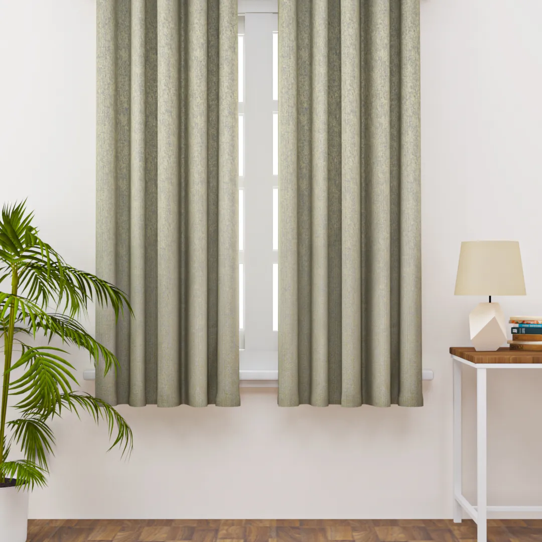 Tirai katun tekstil rumah kualitas tinggi untuk jendela kamar tidur ruang tamu dan tirai kamar anak-anak