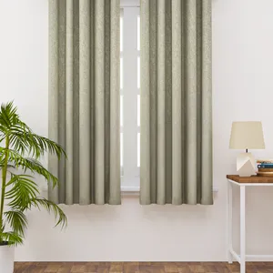 Tirai katun tekstil rumah kualitas tinggi untuk jendela kamar tidur ruang tamu dan tirai kamar anak-anak