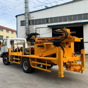 Fabrieksprijs 300M Diepte Vrachtwagen Gemonteerde Boormachine Roterende Olieboorapparatuur Waterputboorplatforms - Product Image 1