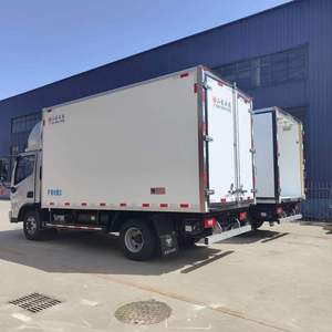 Pérou Chili FOTON <span class=keywords><strong>Concessionnaire</strong></span> ISUZU Fabricant de confiance Produire des pièces de boîte de camion frigorifique Cold Van Body Truck - Product Image 2