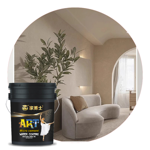 Revestimiento Líquido de Microcemento Acrílico para Paredes y Pisos, Decorativo Minimalista sin Juntas con Acabado Martillado para Espacios Modernos - Product Image 1