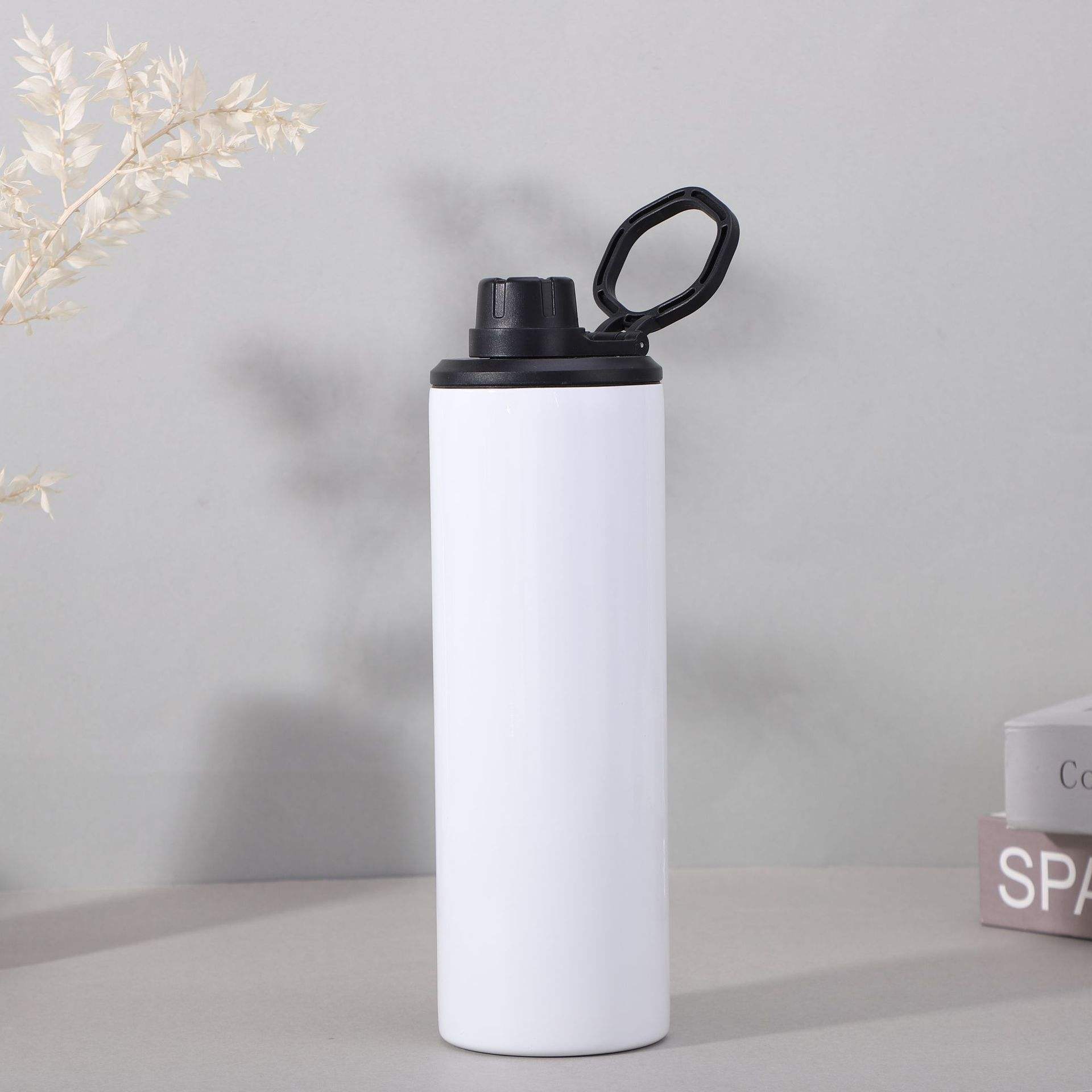 20oz straight cup hex handle