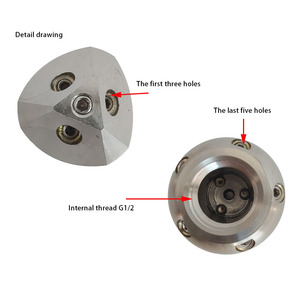 Tubería de alcantarillado de dragado de alta presión con rosca interna de 1/2NPT, tubería de acero inoxidable para limpieza de residuos de suciedad y aceite de lodo bloqueado - Product Image 4