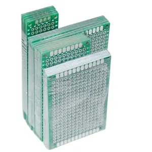 热销20pcs PCB原型板电路原板通用Stripboard原型Veroboard 2X8 3X7 4X6 5X7 5pcs每个混合双库存