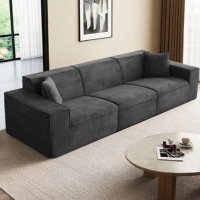 Sofá Modular Seccional para Sala de Estar, Moderno, Combinado, de Esponja de Alta Densidad Comprimida al Vacío, para Apartamento