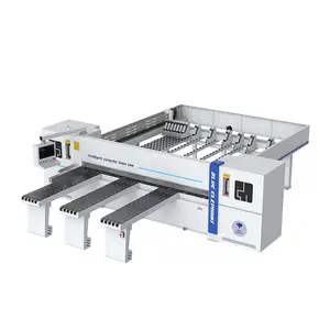 Máquina de corte de panel industrial, sierra de haz de ordenador automática para tablas de cortar madera