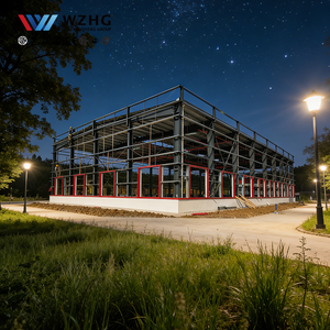 Almacén Prefabricado de Acero de Diseño Moderno y Alta Resistencia, Resistente a Terremotos - Product Image 1