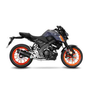 LV One EVO Black Edition Système d'échappement de moto pour YAMAHA MT-125 2021-2024 Modèle 19336 - Product Image 1