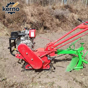 Cultivador de Cadena de Riel de Alta Resistencia para Venta al por Mayor, Máquina Desmalezadora con Rueda y Azada, Equipo para Desmalezar y Aflojar la Tierra en Terrenos Agrícolas - Product Image 1
