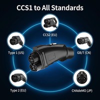 Nouvel adaptateur EV CCS1 vers CHAdeMO avec compatibilité supérieure J1772, transfert rapide, sécurité renforcée, certifié CE IP54 pour les distributeurs