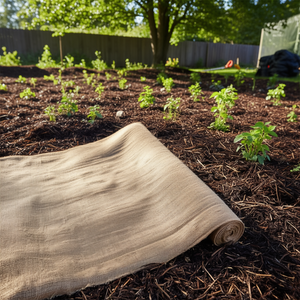 Toile géotextile en jute 31 pouces x 100 pieds, tissée, pour la protection des sols et le paillage en jardin - Product Image 2