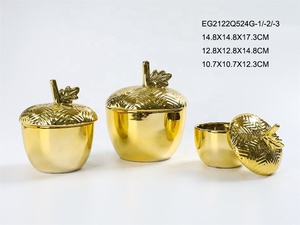 Tarros de cerámica para dulces de Navidad, tarro de almacenamiento creativo de cerámica para galletas familiares - Product Image 5