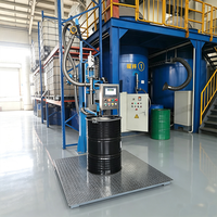 Machine de remplissage IBC à alimentation par le bas, efficacement anti-mousse lors du remplissage de matériaux en latex et en émulsion