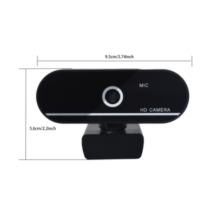 Webcam HD 1080P USB con Autofocus, Regolazione a 360 Gradi, Microfono Integrato, Videocamera CMOS <span class=keywords><strong>per</strong></span> Conferenze su <span class=keywords><strong>PC</strong></span> e Laptop - Product Image 2