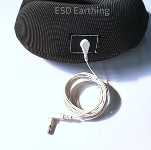 Oreiller en U de mise à la terre en fibre d'argent <span class=keywords><strong>avec</strong></span> mousse à mémoire de forme-Support de cou pour le bureau, le <span class=keywords><strong>vol</strong></span> <span class=keywords><strong>et</strong></span> les voyages en voiture - Product Image 3