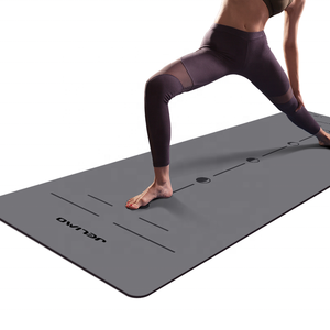 FSC kauçuk PU <span class=keywords><strong>Yoga</strong></span> paspaslar BSCI fabrika toptan 5mm kalın yumuşak süet kauçuk <span class=keywords><strong>Yoga</strong></span> Mat çocuk kadınlar için seyahat özel Logo renk - Product Image 2