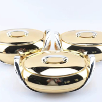 Ensemble de 3 casseroles isothermes robustes de 2,5 L, 3 L et 3,5 L pour la restauration